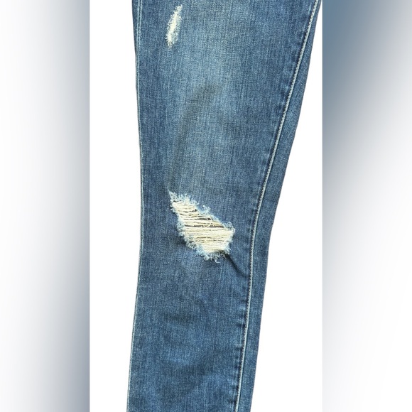 Frame blue jeans ripped Le high skinny size 26 - Picture 3 of 7